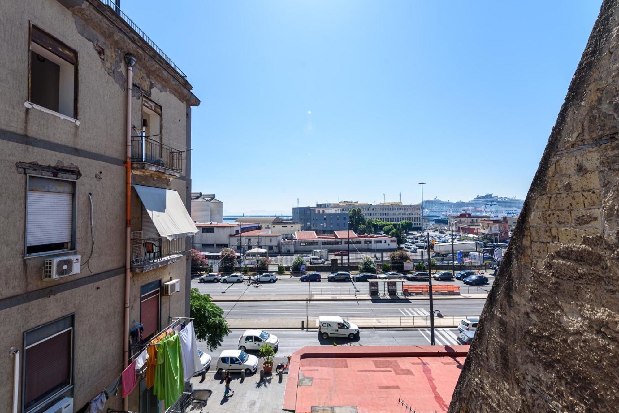 Apartamento La Terrazzina Sul Porto Nápoles Exterior foto
