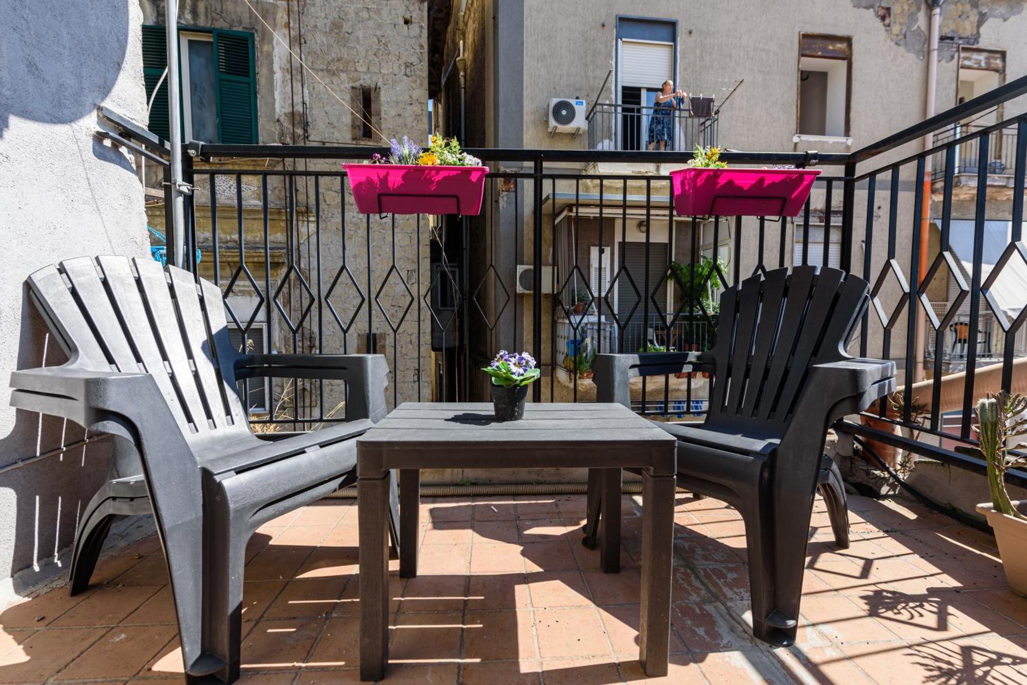 Apartamento La Terrazzina Sul Porto Nápoles Exterior foto